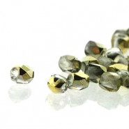 True2™ Feuerpolierte Glasschliffperlen 2mm - Crystal amber